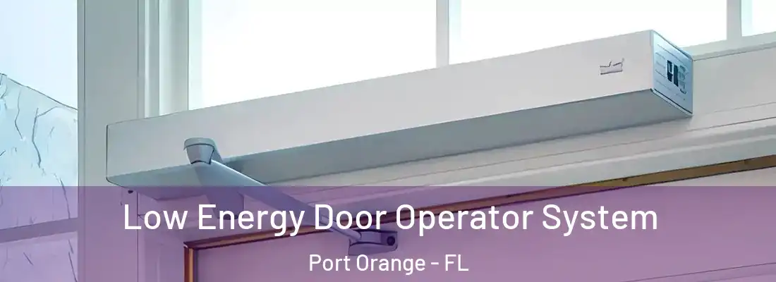 Low Energy Door Operator System Port Orange - FL